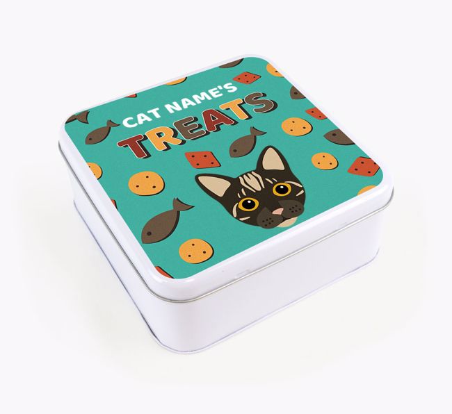 'Treats' - Personalised Treat Tin for Your {breedFullName}